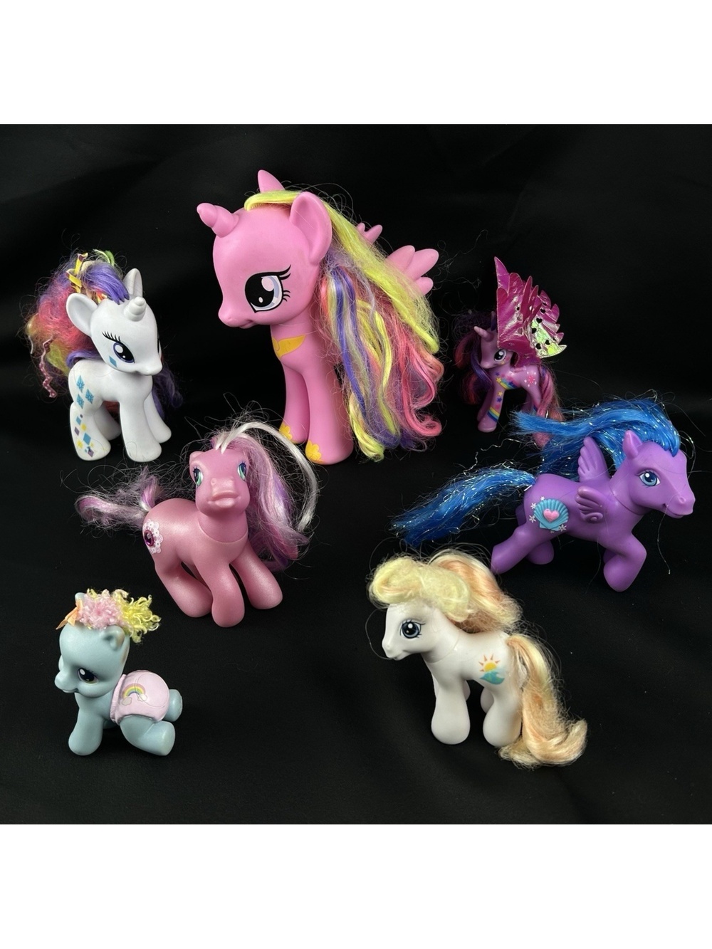 My Little Pony G3 G4 Toy Lot Wave Catcher Island Delight Rarity & More